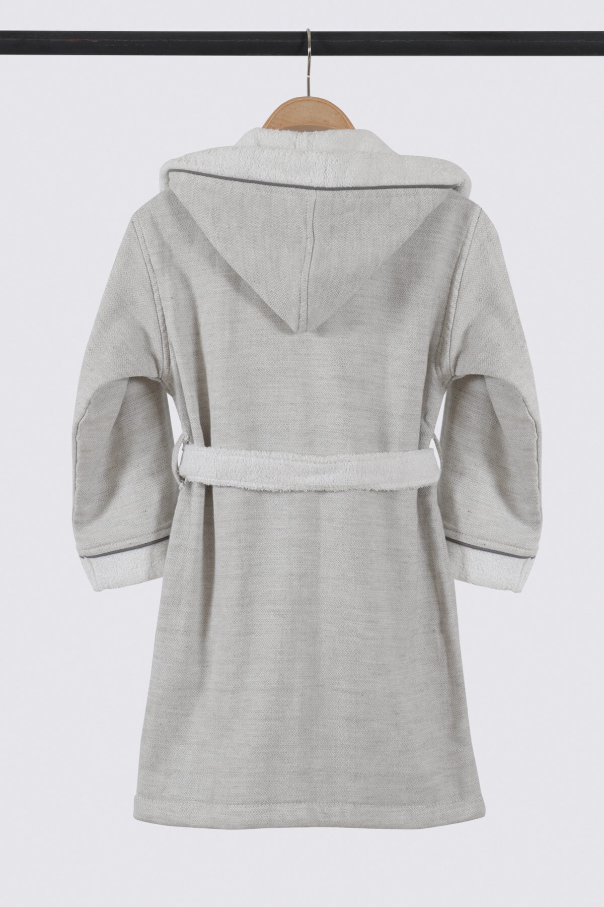 حوله پسرانه خاکستری اکوکاتنEcocotton | ECBHSN-R002 اورجینال - تصویر 2