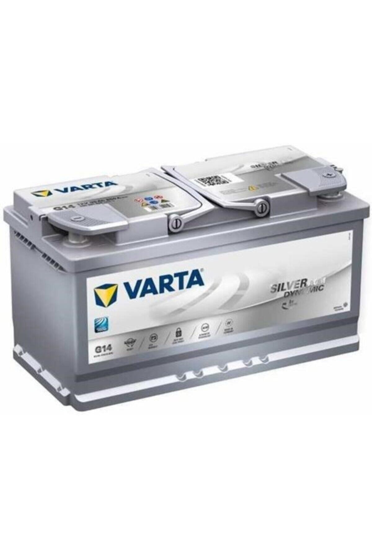 Varta Akü 12 V 95ah Amper Agm G14 Start Stop Akü