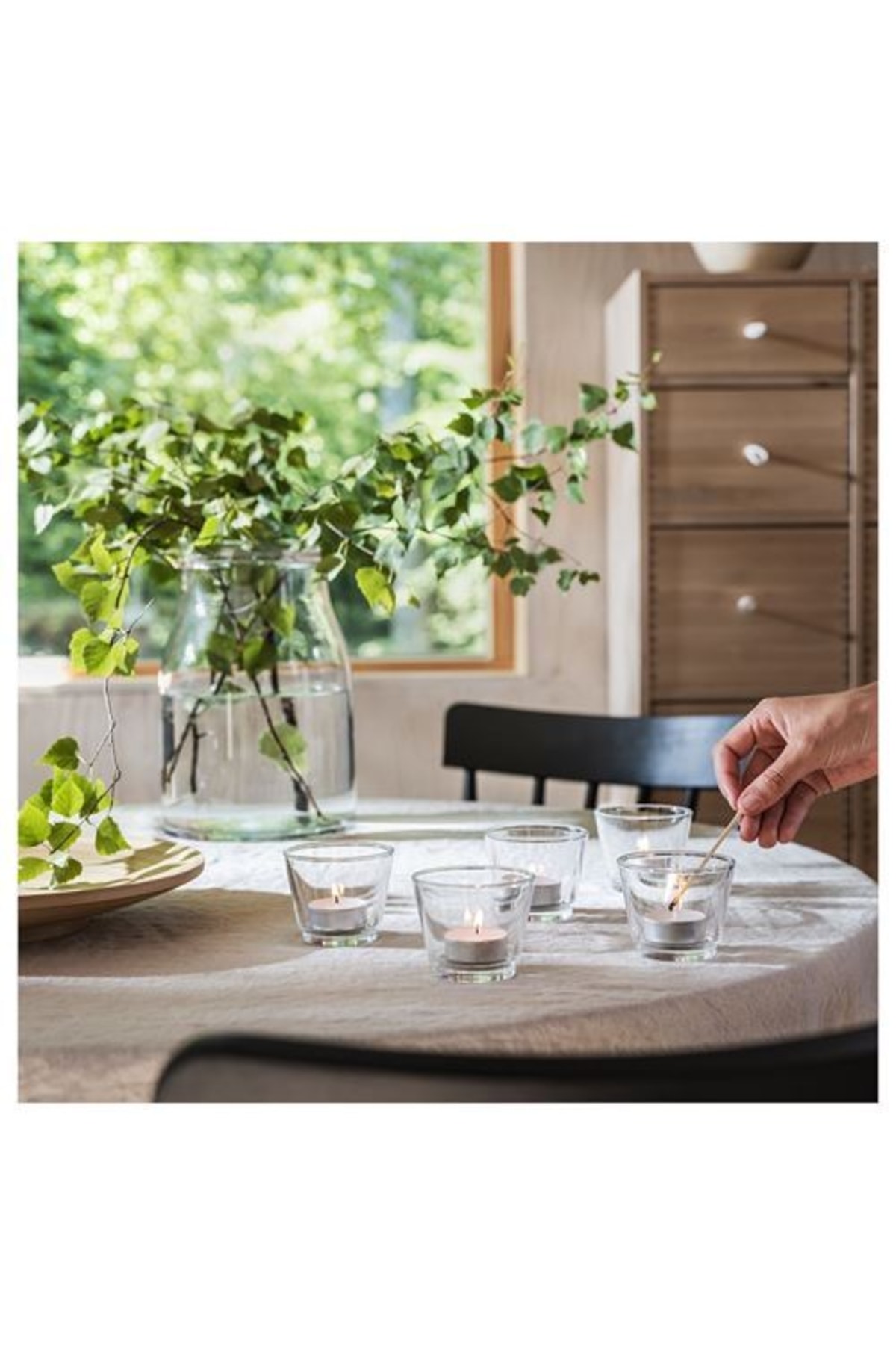 IKEA Adlad Kokulu Tealight Mum, Beyaz Fiyatı, Yorumları Trendyol