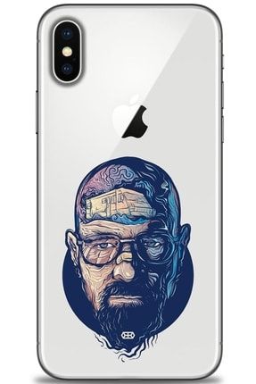 Iphone Xs Max Kılıf Hd Baskılı Kılıf - Heisenberg + Temperli Cam amap-iphone-xs-max-v-263-cm