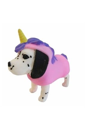 Dress Your Puppy Kostümlü Esneyen Figürler Köpek Unicorn Dalmaçyalı Yumuşak Hayvanlar ncrndlmçylkpk