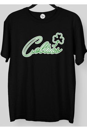 Oversize Celtic Boston Baskılı Unisex T-shirt celticed