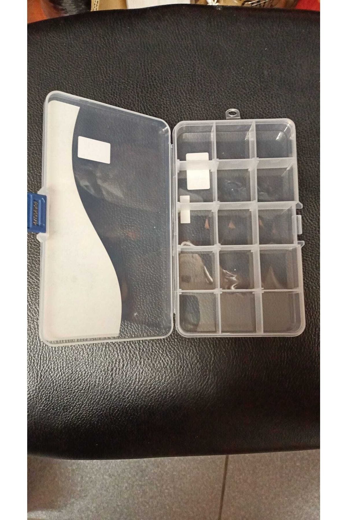Alice-Plastic Plectrums Box with 9 Compartments and Lock Lid and 5 Plectrums Gift 4