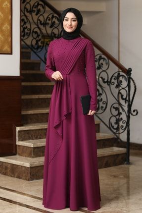 Manolya Tesettür Elbise FVL2850