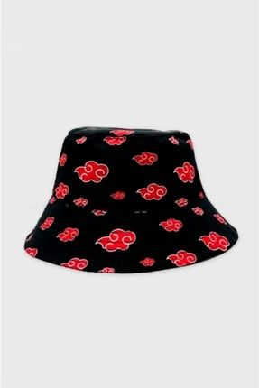 Akatsuki Anime Desen Balıkçı Şapka Bucket Hat EFBUTIK4257