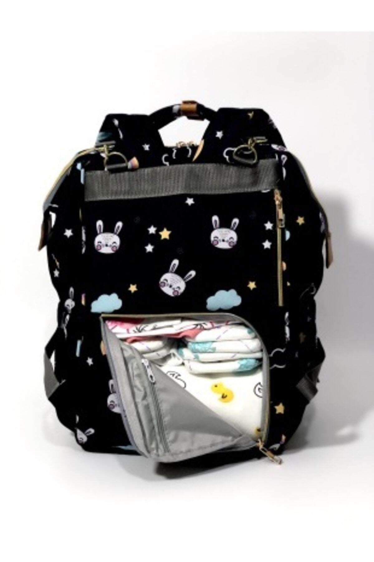 Harika ikizler Bebek Bakım Çantası + Termal (mama , Yemek Taşıma )çanta Seti fotoğrafı 6 (önizleme)