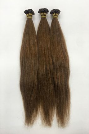 Açık Kestane 5/4 Saç Rengi 50 cm 50 Adet Mikro Kaynak HC050088