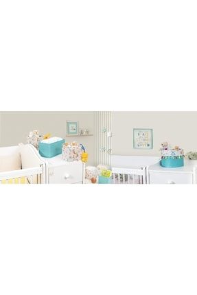 Baby 3'lü Çekmece Düzenleyici Set + Yuvarlak Sepet (mavi) BABY-3+YUV/1+1