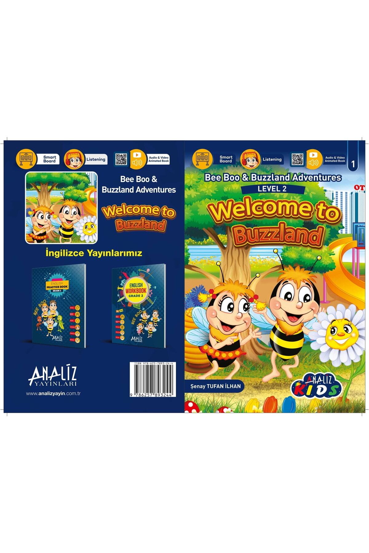 Analiz Yayınları 2. Sınıf İngilizce Bee Boo 5'li Hikaye Seti / Şenay Tufan İlhan / Analiz Yayınları / 9786257893244 fotoğrafı 2 (önizleme)
