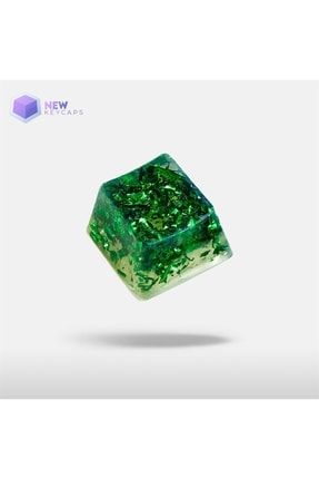 Royal Emerald Esc Mekanik Klavye Tuşu Artisan Keycaps NWKT1UOEMRYE