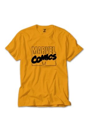 Marvel Comics Sarı Tişört RT0591Y