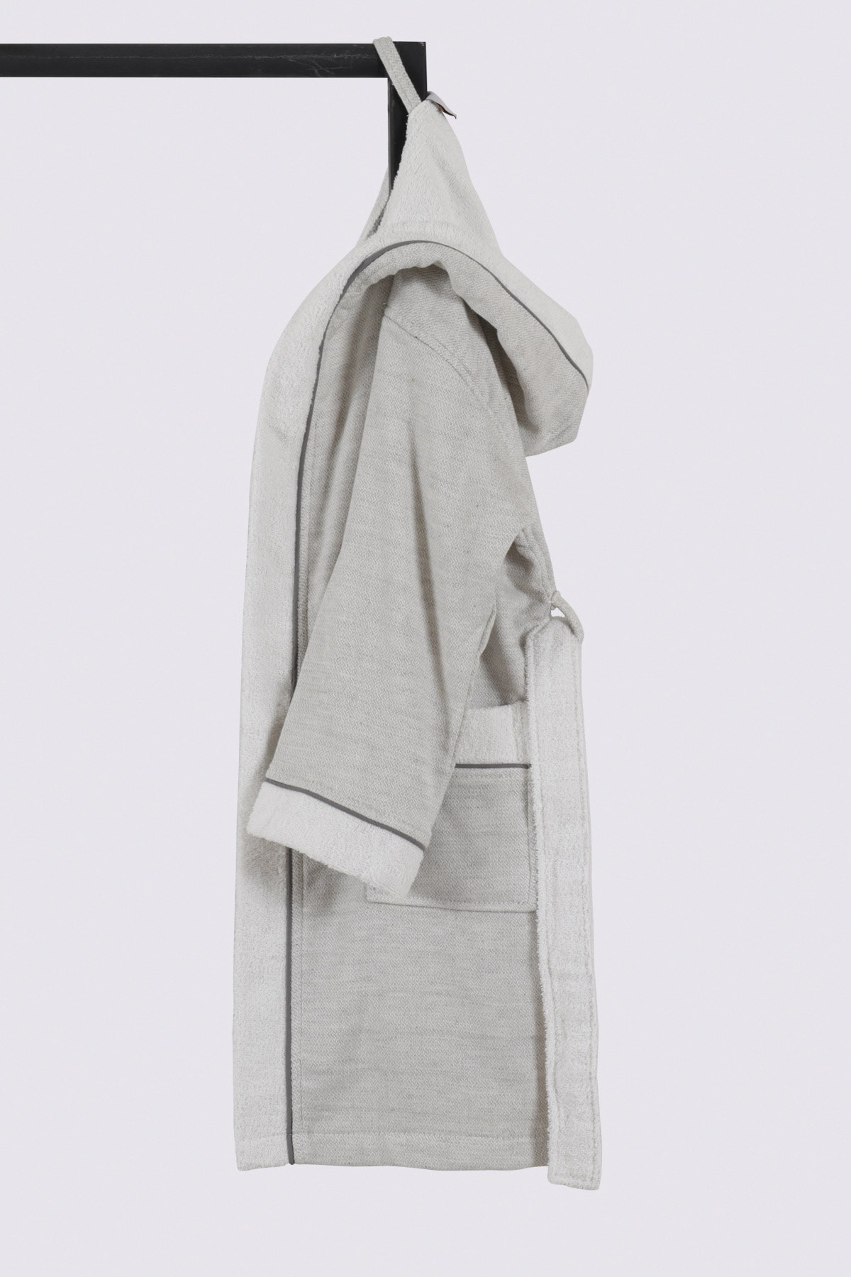 حوله پسرانه خاکستری اکوکاتنEcocotton | ECBHSN-R002 اورجینال - تصویر 3