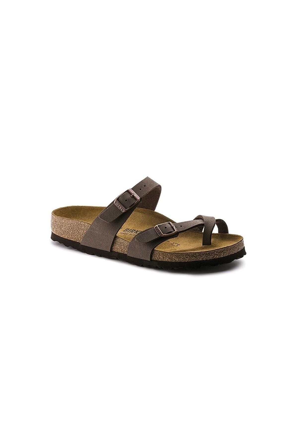 دمپایی چند رنگ زنانه مایر bf nubuk قهوه ای Birkenstock