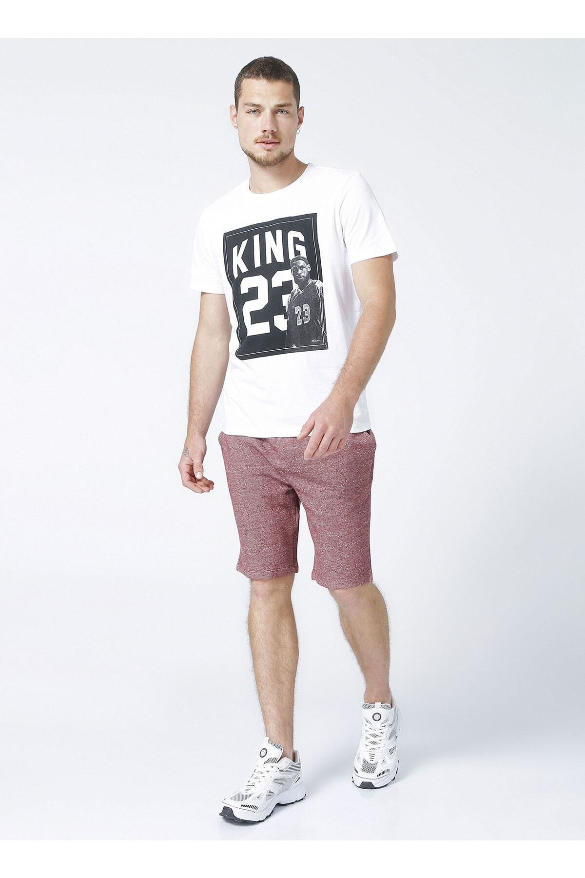 تیشرت مردانه سفید جک اند جونز | 5002666414 اورجینال - تصویر 4