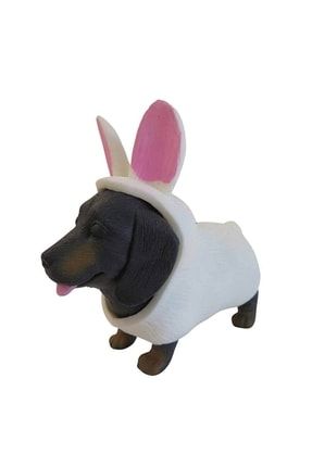 Dress Your Puppy Kostümlü Esneyen Figürler Köpek Tavşan Dachshund Yumuşak Hayvanlar tvşndchshndkpk