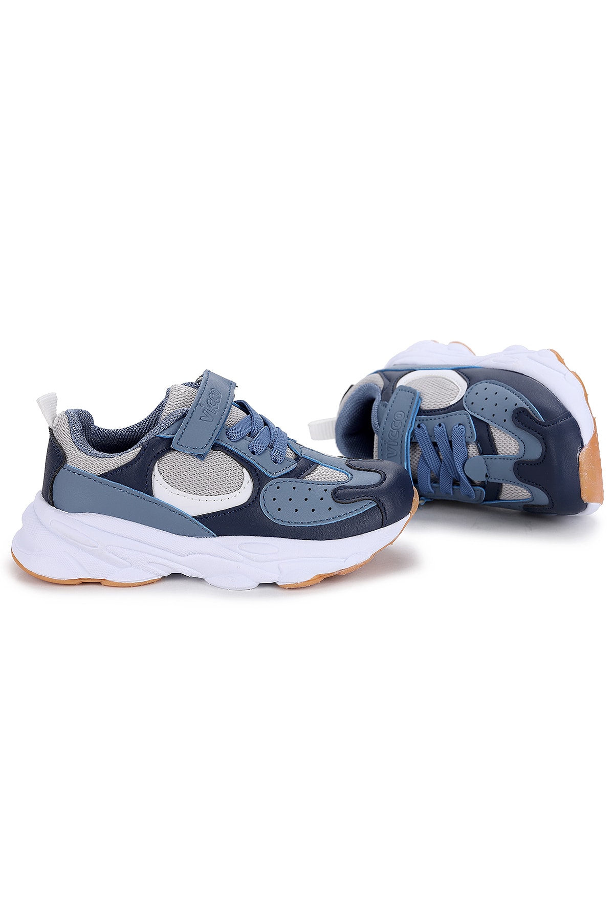 Vicco Mavi - 346.21y.118 Niro Cırtlı Kız/erkek Çocuk Spor Ayakkabı