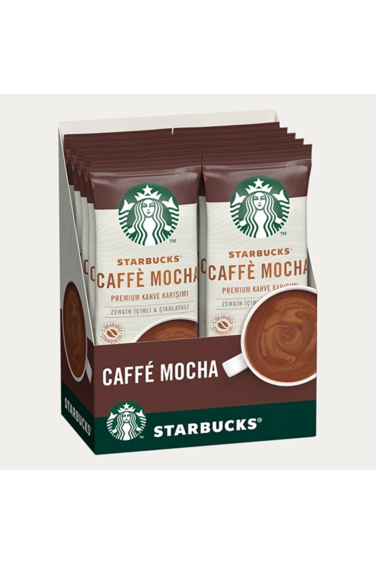 Coffee Starbucks Caffe Mocha Sınırlı Üretim Premium Kahve Karışımı Seti (10 Adet)