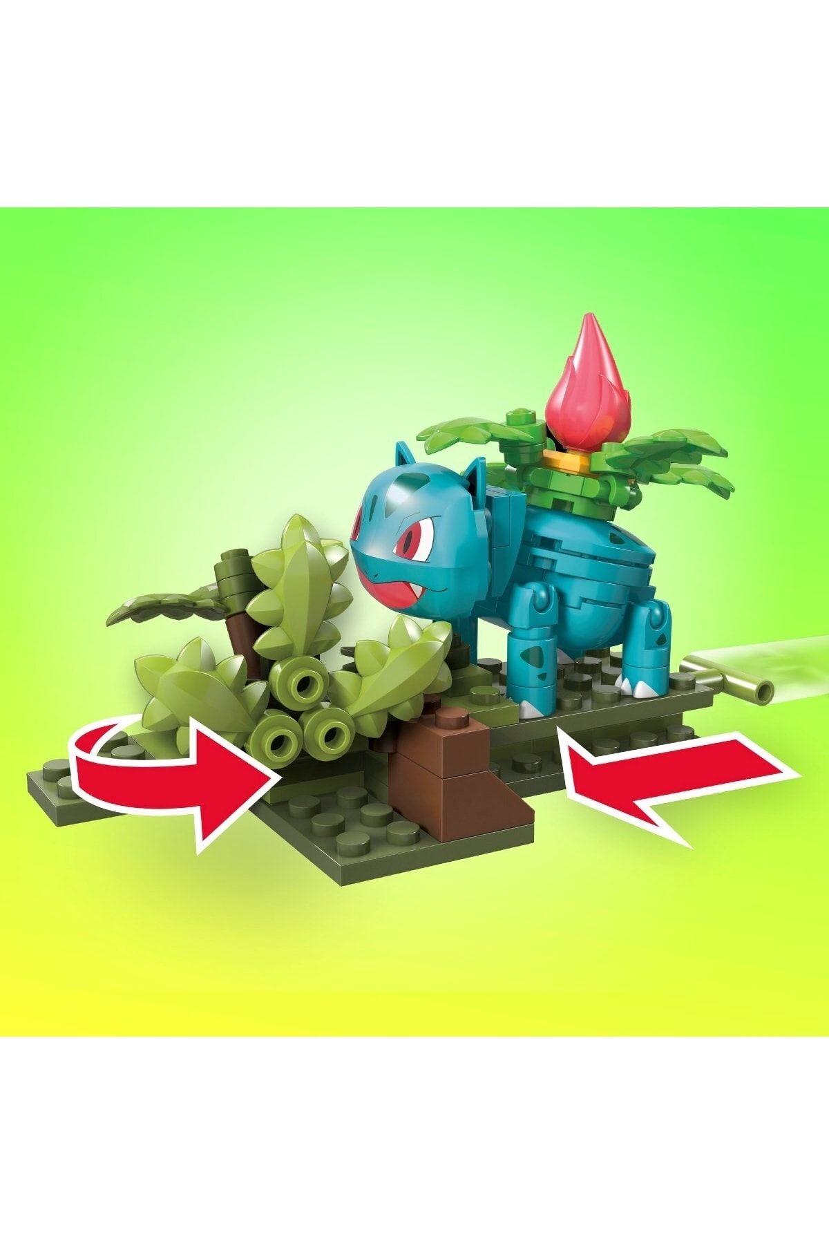 Mega Construx Pokemon Power Pack 86 Pieces Ivysaur Trendyol