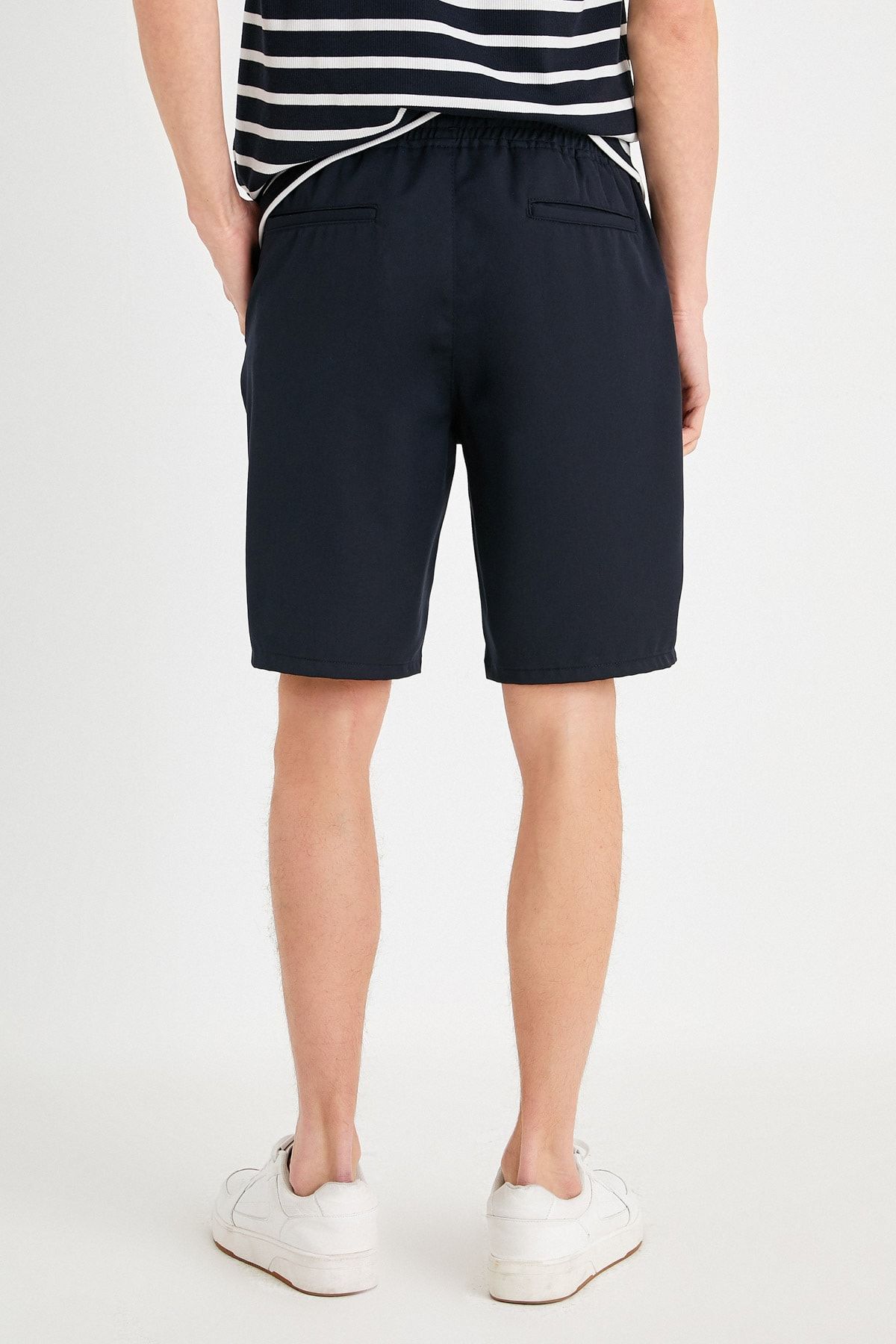Koton Beli Bağcıklı Chino Şort VB6242