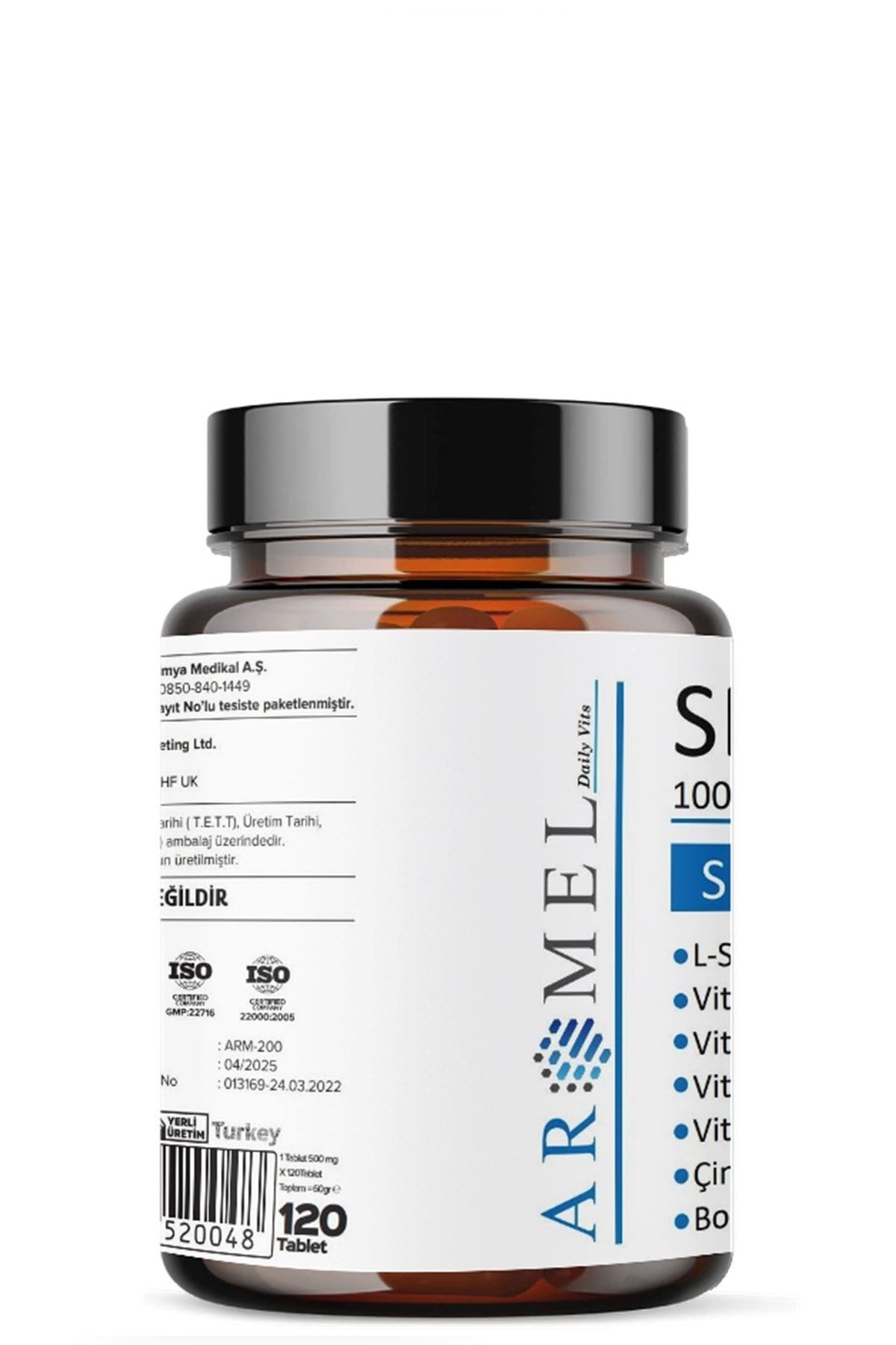 Aromel-120 Tablets Super Complex Selenium Food Supplement 2