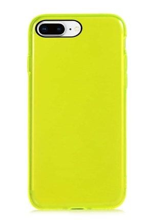 Iphone 7 Plus / 8 Plus Kılıf Fosforlu Renkli Candy Bumper Silikon Kılıf Kapak Bilişim-Neon-Candy-7plus
