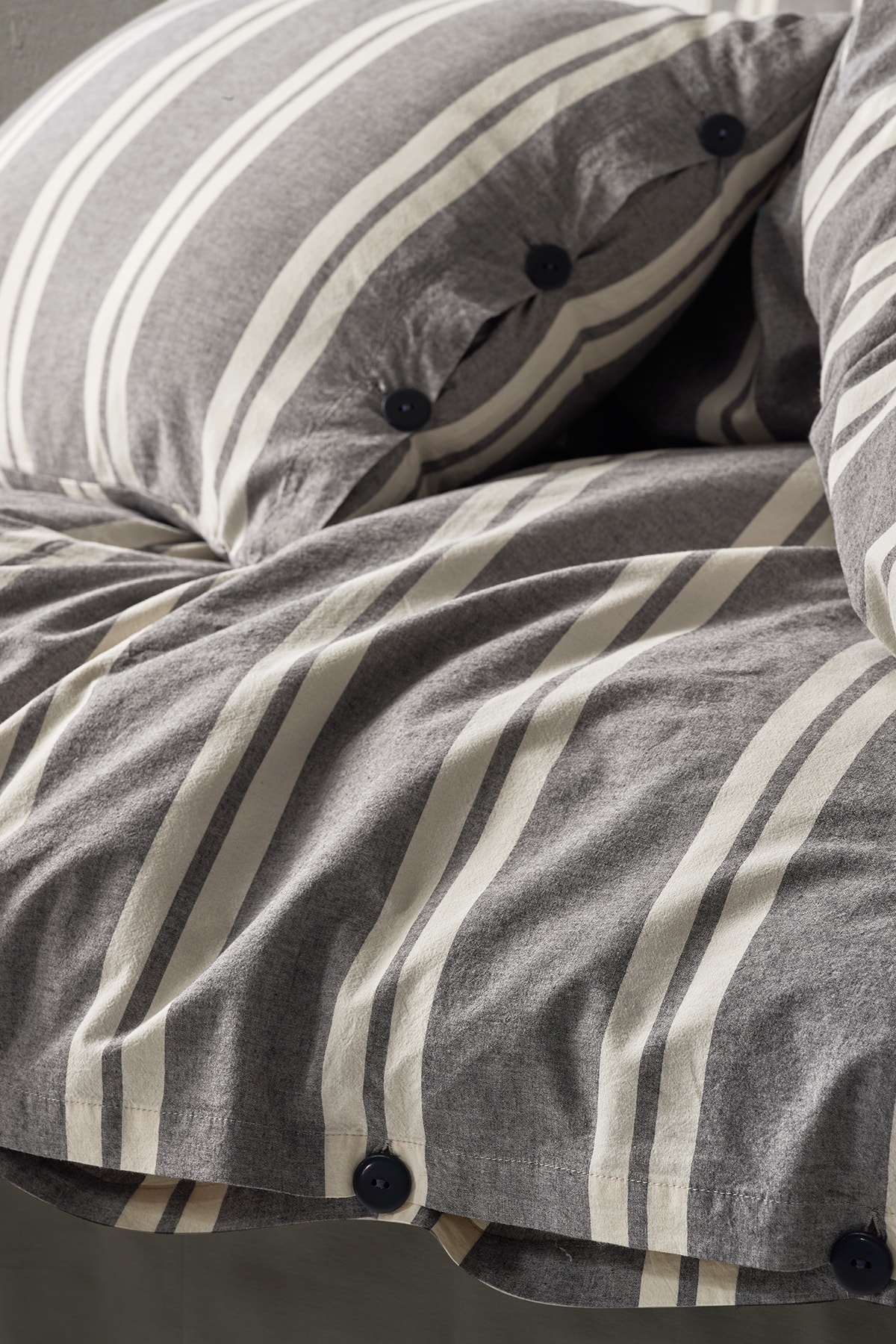 Heritage 100% Cotton Washed Yarn Dye 2 Pillowcases