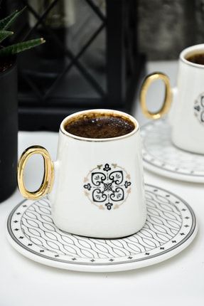Ross Porselen 6 Lı Kahve Fincan Takımı mtfkt 30056299