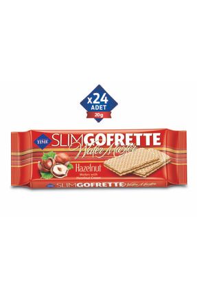 Wafer Slim Gofrette Fındık Kremalı Gofret 20 gr X 24 Adet TYC00365165458