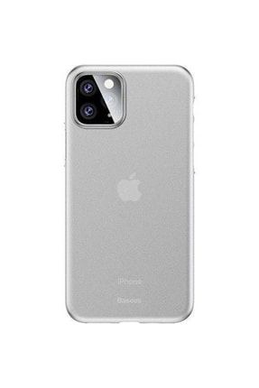 Iphone 11 Pro 5.8 Inç Ultra Lüx Mat Şeffaf Kılıf, Darbe Emici Kamera Korumalı Kılıf 1131329