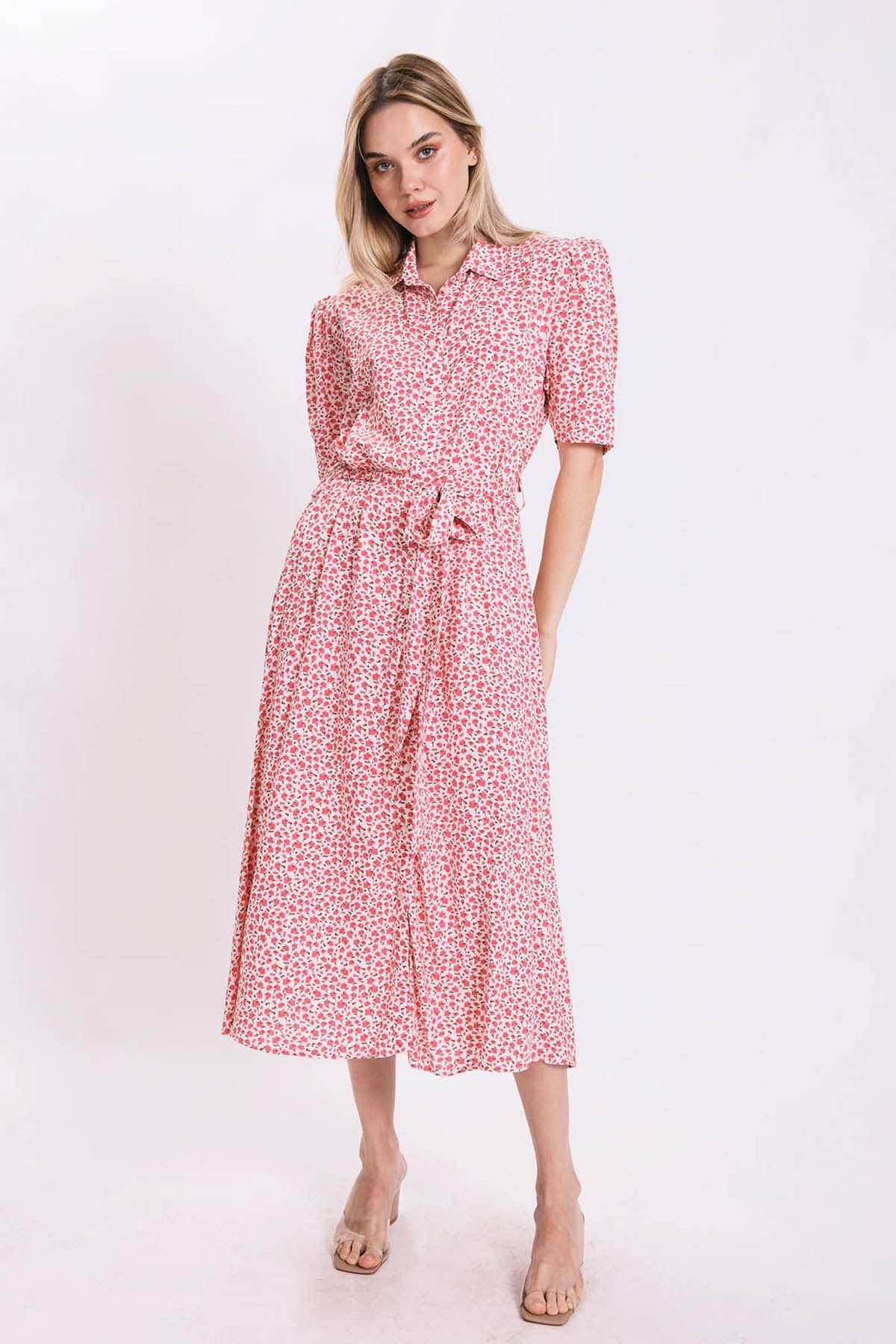 Vitrin Kleid Rosa Asymmetrisch Fast ausverkauft