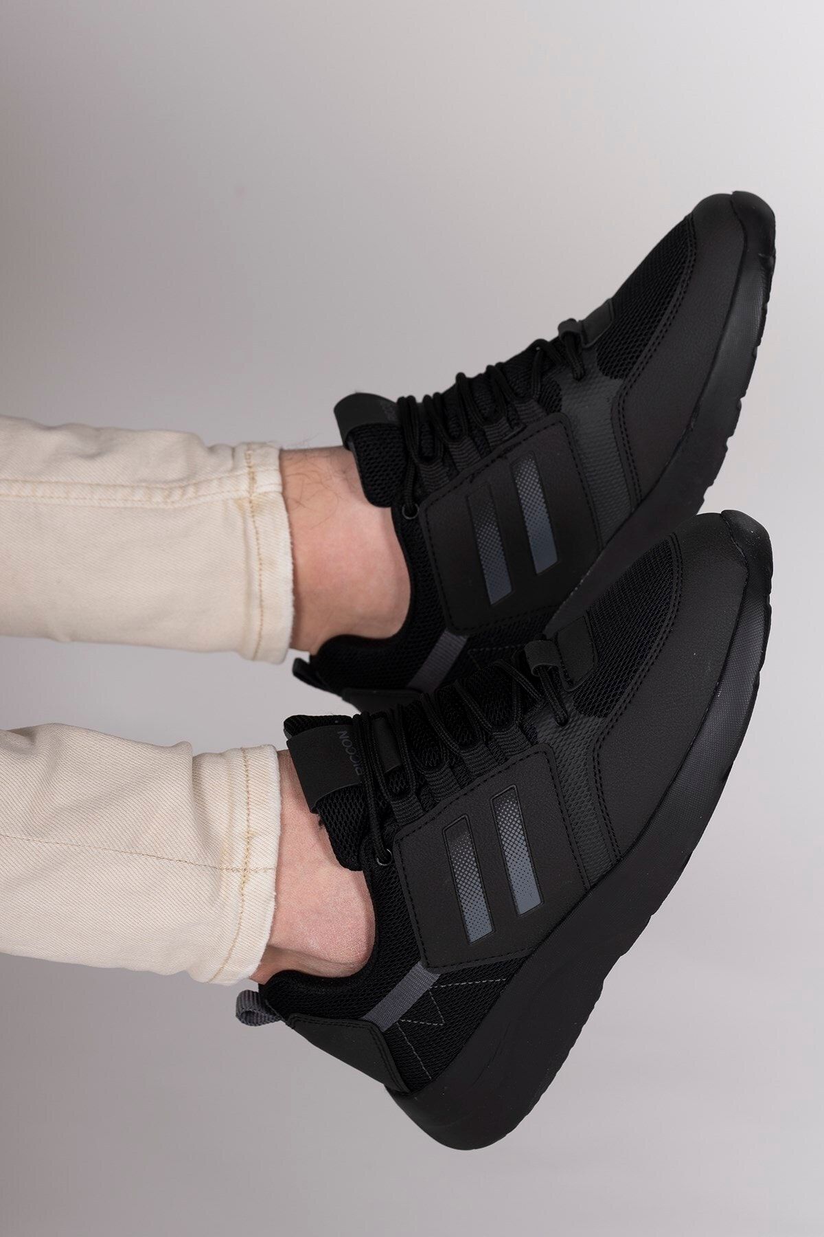 Süper Hafif Siyah Füme Unisex Sneaker 00124112