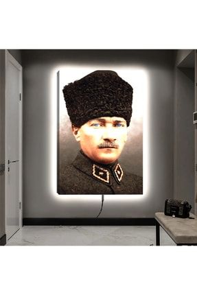 Ledli 90x60 Mustafa Kemal Atatürk ZLKVS430