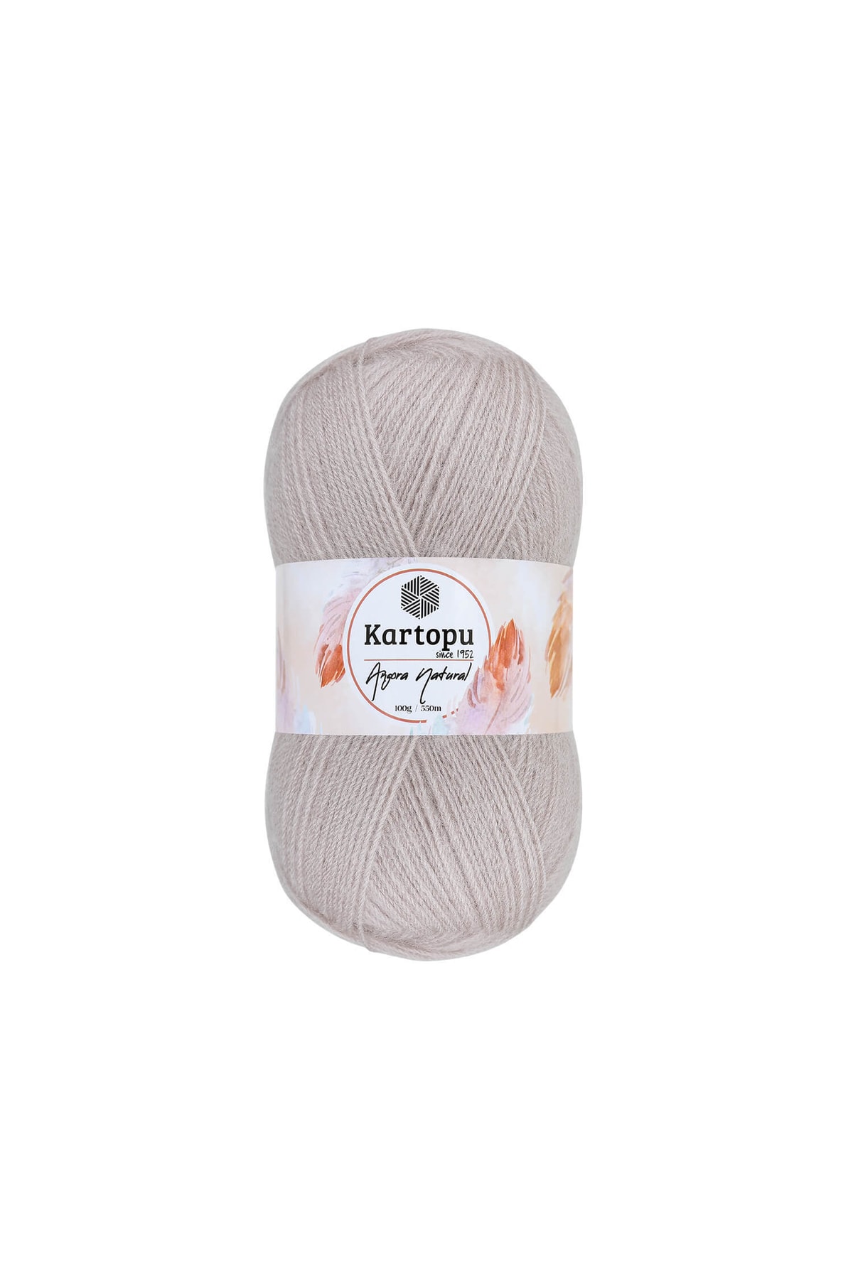 Angora Natural Stone K762 Thin Vest Woolen Rope 100gr
