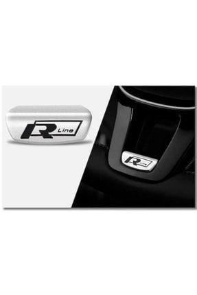 Passat B8 Golf 7-7.5 Polo Direksiyon Siyah Rline Logo DİR45685