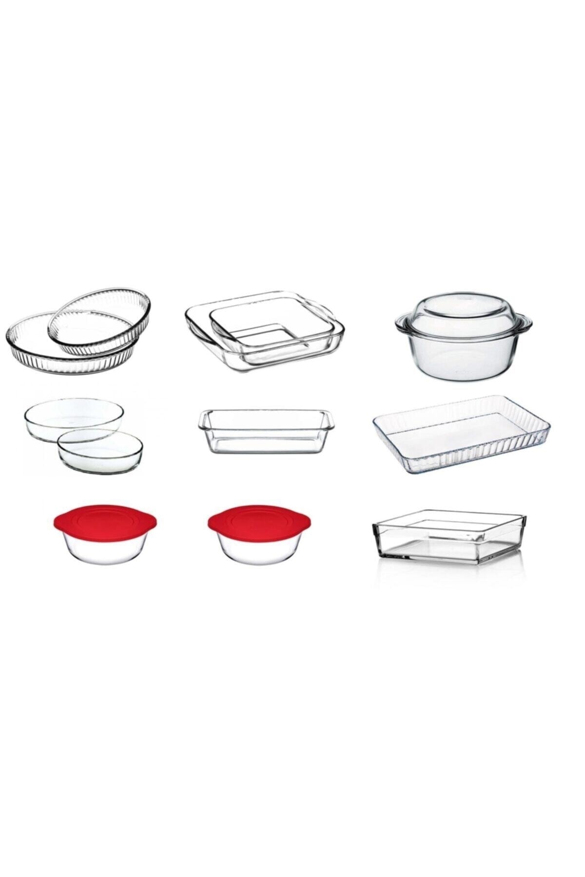 Paşabahçe Borcam Kitchen Set - 12 Pcs. Borcam Dowry Set