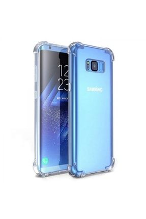 Samsung Galaxy S8 Plus Uyumlu Köşe Korumalı Şeffaf Tank Kılıf 6297001994337