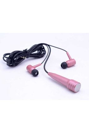 Mat Mikrofonlu Karaoke Kulak Içi Kablolu Kulaklık Özel Mikrofon Özelliği 3.5mm Jak Girişi karaoke kulaklık