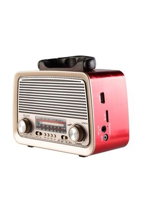 Fm Radyolu Fenerli Bluetooth Hoparlör Radyo Sd Kart Usb Girişli Mp3 Müzik Çalar JIOC