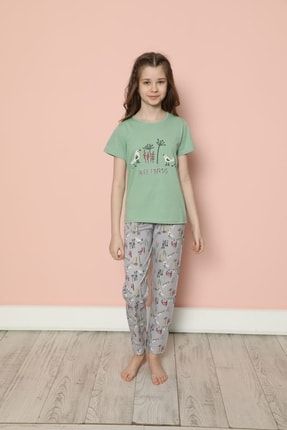 Kız Çocuk Pijama Takımı 20585