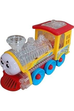Eğlenceli Funny Loco Işıklı Sesli Çarpınca Dönen Oyuncak Lokomotif Tren Thomas 21 Cm. 7743373755