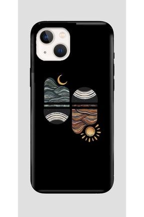 Iphone 13 Kılıf Sunset Wawe Baskılı Lansman Silikon Kılıf Kapak Akademi-13-Lans-Baskı-32