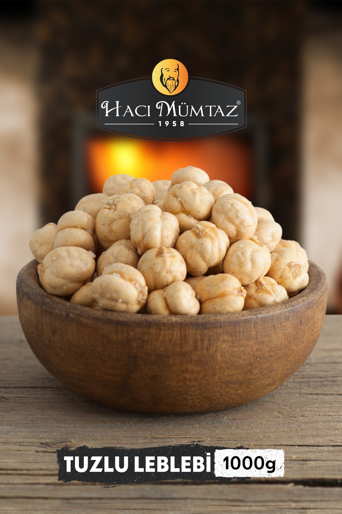 Hacı Mümtaz 1958 Tuzlu Leblebi 1000g