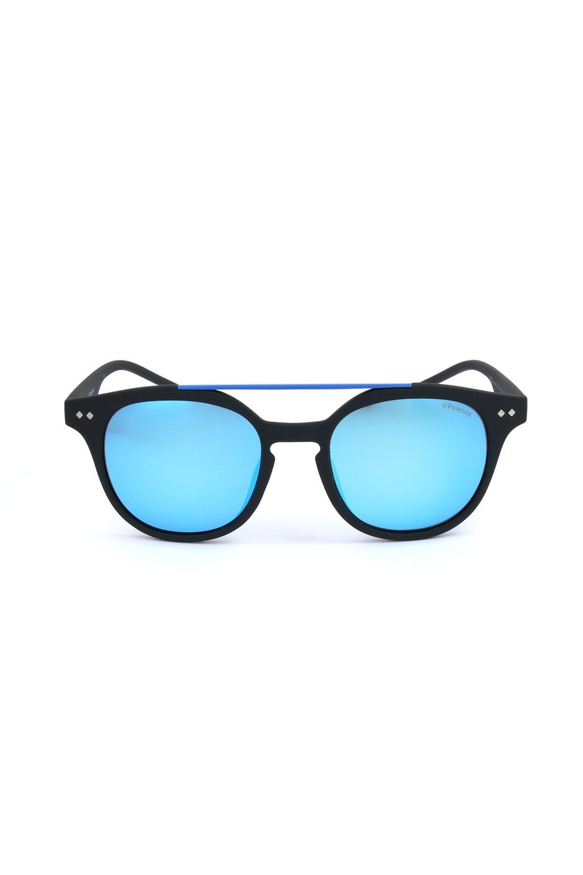 Polaroid Sonnenbrille Blau Oval