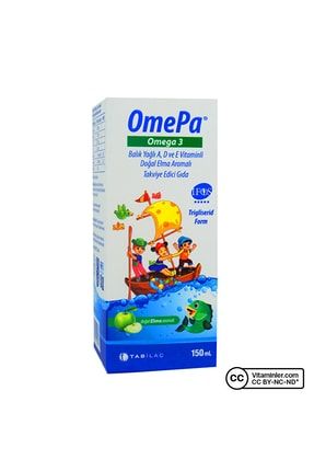 Omepa Omega 3 Balık Yağı 150 Ml 17117