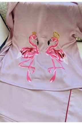 Flamingo Baskılı Pijama Takımı flamingopijama