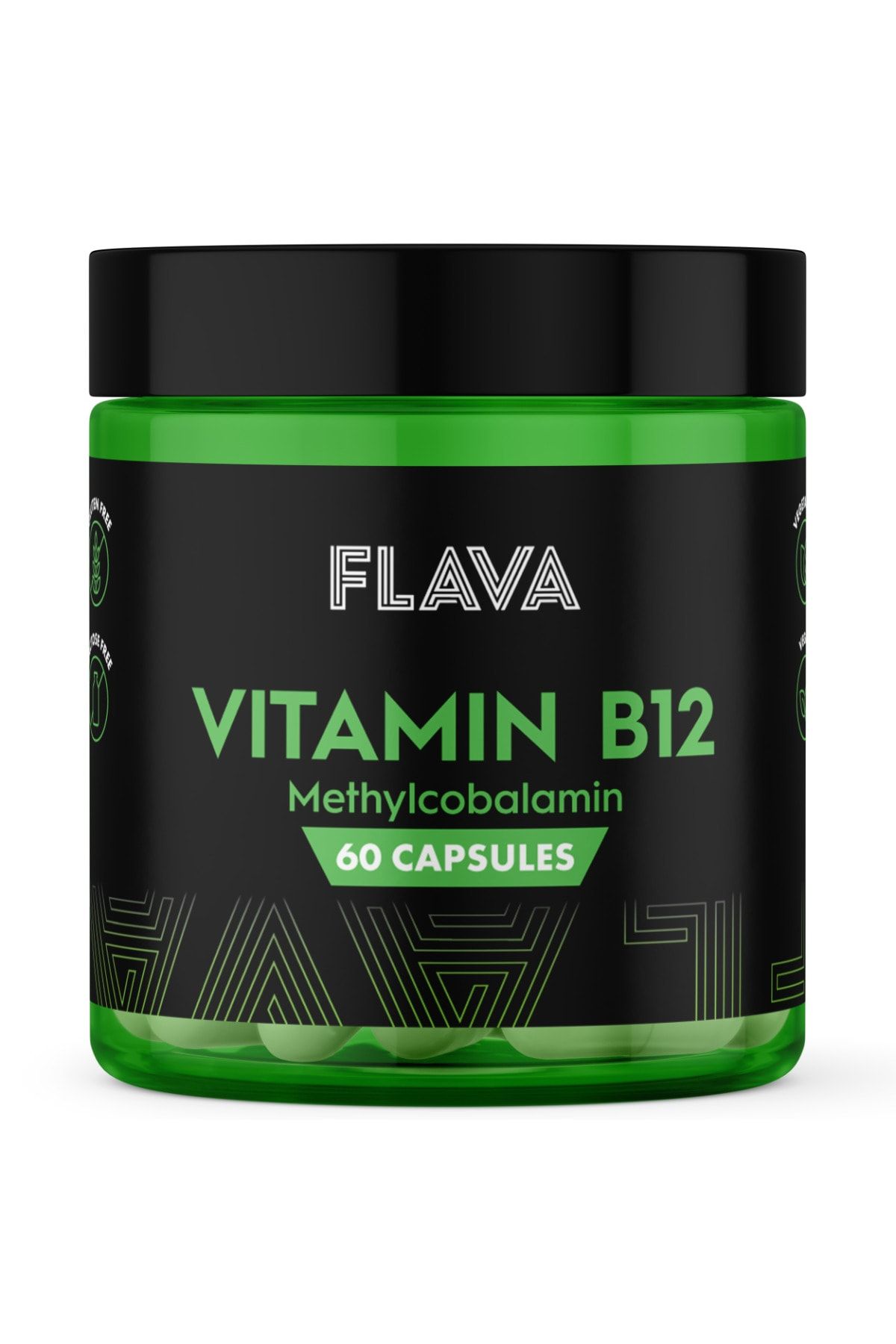 FLAVA Vitamin B12 - 60 Kapsül