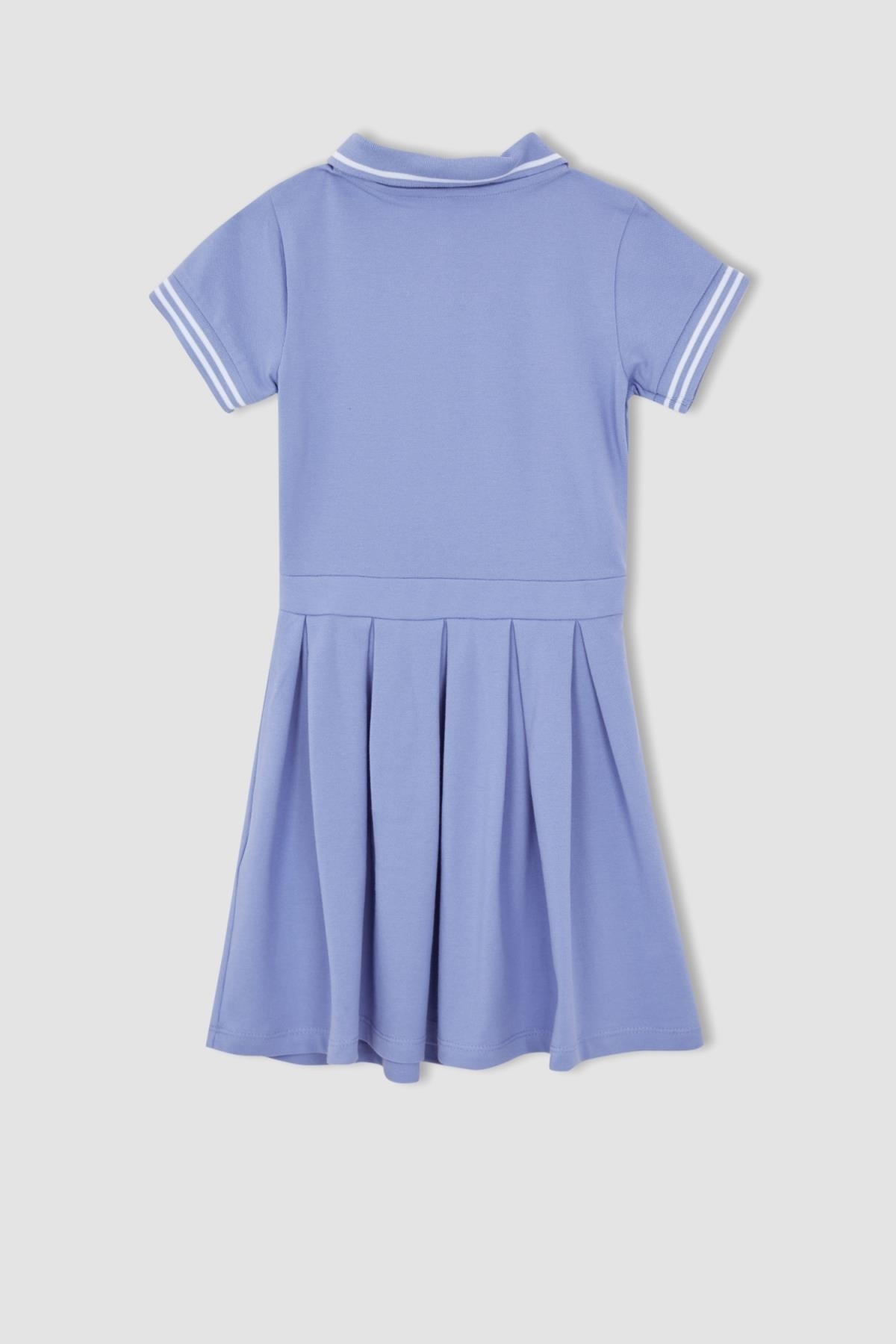 لباس مجلسی دخترانه آبی دفکتوDefacto | W9103A622SM اورجینال - تصویر 8