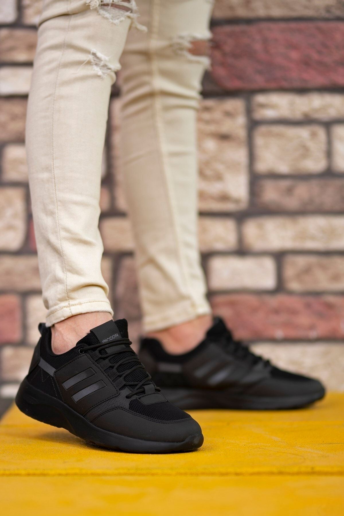 Süper Hafif Siyah Füme Unisex Sneaker 00124112