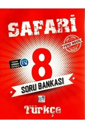 8. Sınıf Safari Türkçe Soru Bankası 061583