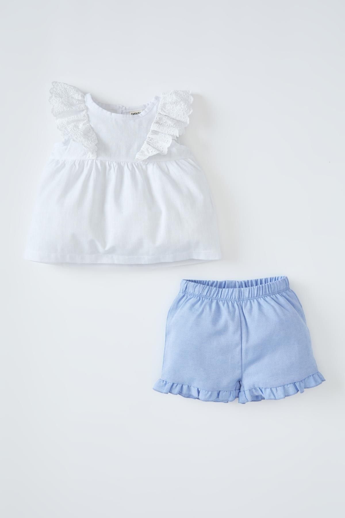 DeFacto Baby-Set - Ecru - Regular Fit